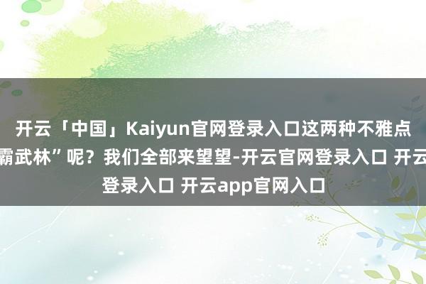 开云「中国」Kaiyun官网登录入口这两种不雅点到底谁能“称霸武林”呢？我们全部来望望-开云官网登录入口 开云app官网入口